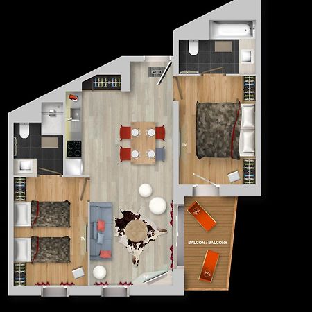 Montana Lodge Val Thorens Ngoại thất bức ảnh